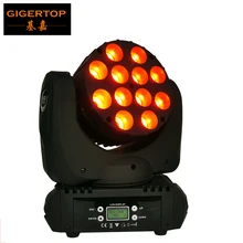 TP-L630 Cree 12x12 Вт 4IN1 Cree Led Перемещение Луч света RGBW движущихся головного света 15 DMX каналы светодиодные огни этапе
