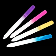 10 pcs Professional Glass Buffer Durable Crystal glass Nail File Buffers Assorted Color Manicure Beauty Device Tools Z3
