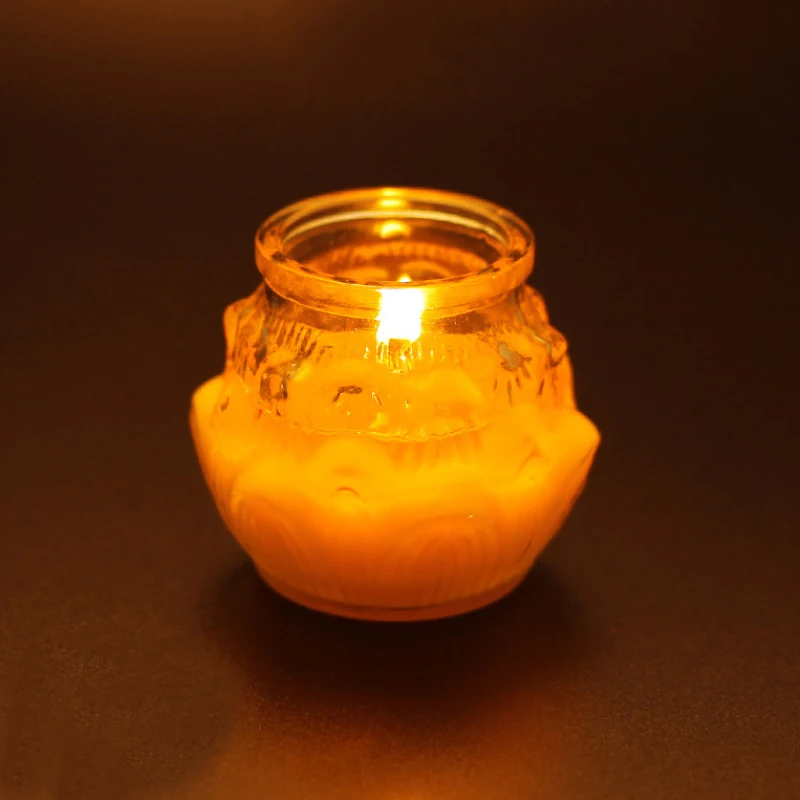 butter lamp candles ghee 3 days 72 hours burning1