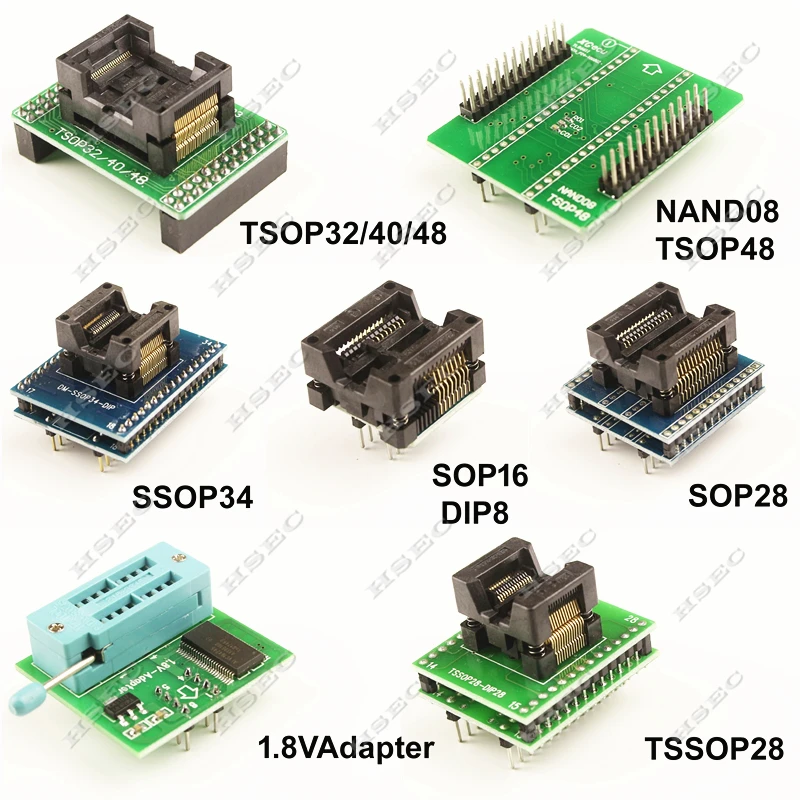Программатор XGecu TL866ii plus оригинальная последняя версия + адаптер 23 SOP8 IC Clipreplace MiniPro