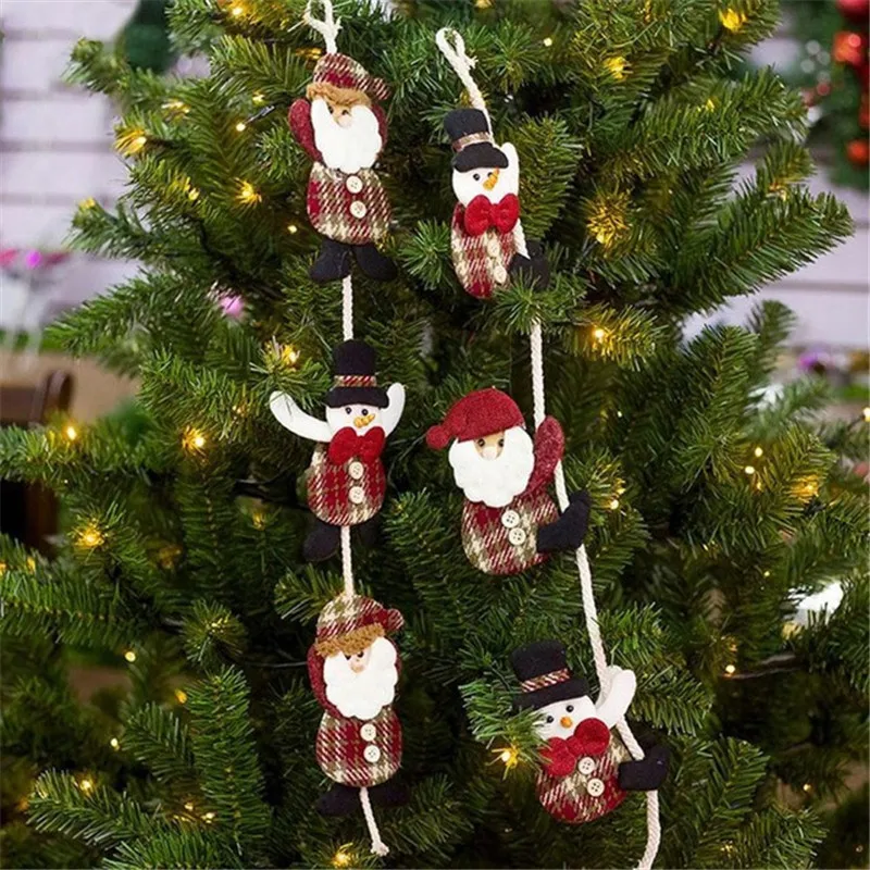 

1 Set Christmas climbing rope decorative pendant Christmas Decorations for Home
