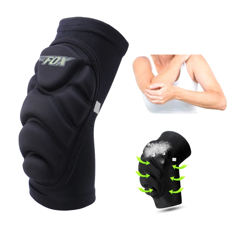 HBB New Elbow Pads Protector Brace Support Guards Arm Guard Gym Padded Sports Sleeve