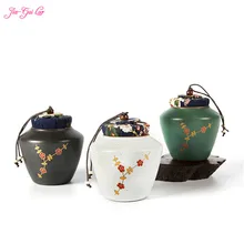 JIA-GUI LUO, керамическая коробка для чая, банки для хранения сухофруктов, герметичные бутылки, аксессуары для чая, пуэр, Tieguanyin, коллекция подарков, D016