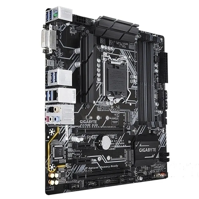 Материнская плата GIGABYTE GA-Z370M D3H LGA1151 DDR4 M.2 SATA III 64G Micro-ATX