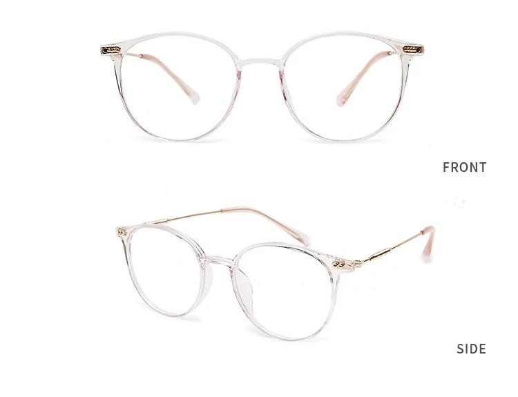 Ацетатные очки унисекс из твердого сплава, оправа для женщин, очки по рецепту, модные дизайнерские металлические круглые очки, очки для близорукости
