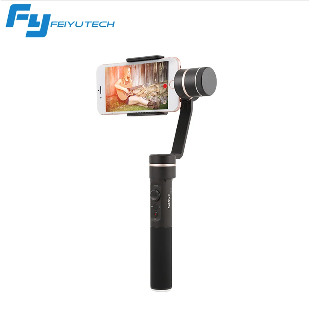Newe FeiyuTech FY SPG C 3-Axis Handheld Gimbal Stabilizer and remote for Smartphone iphone HUAWEI with New Zoom Button FY Gimbal feiyutech fy spg c 3 axis handheld smartphone gimbal stabilizer for xiaomi huawei iphone professional selfie stick pk smooth q