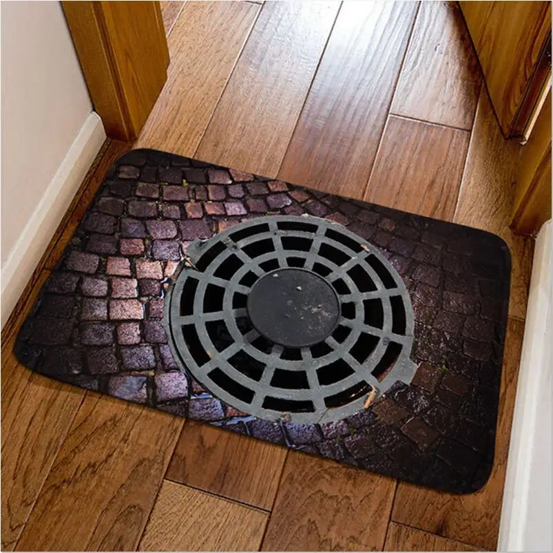 40cmx60cm 3D Print Doormat Fashion Home Modern Hallway Floor Mat Cartoon Children Room 5 style tapis alfombra Free Shipping 40cmx60cm 3D Print Doormat Fashion Home Modern Hallway Floor Mat Cartoon Children Room 5 style tapis alfombra Free Shipping