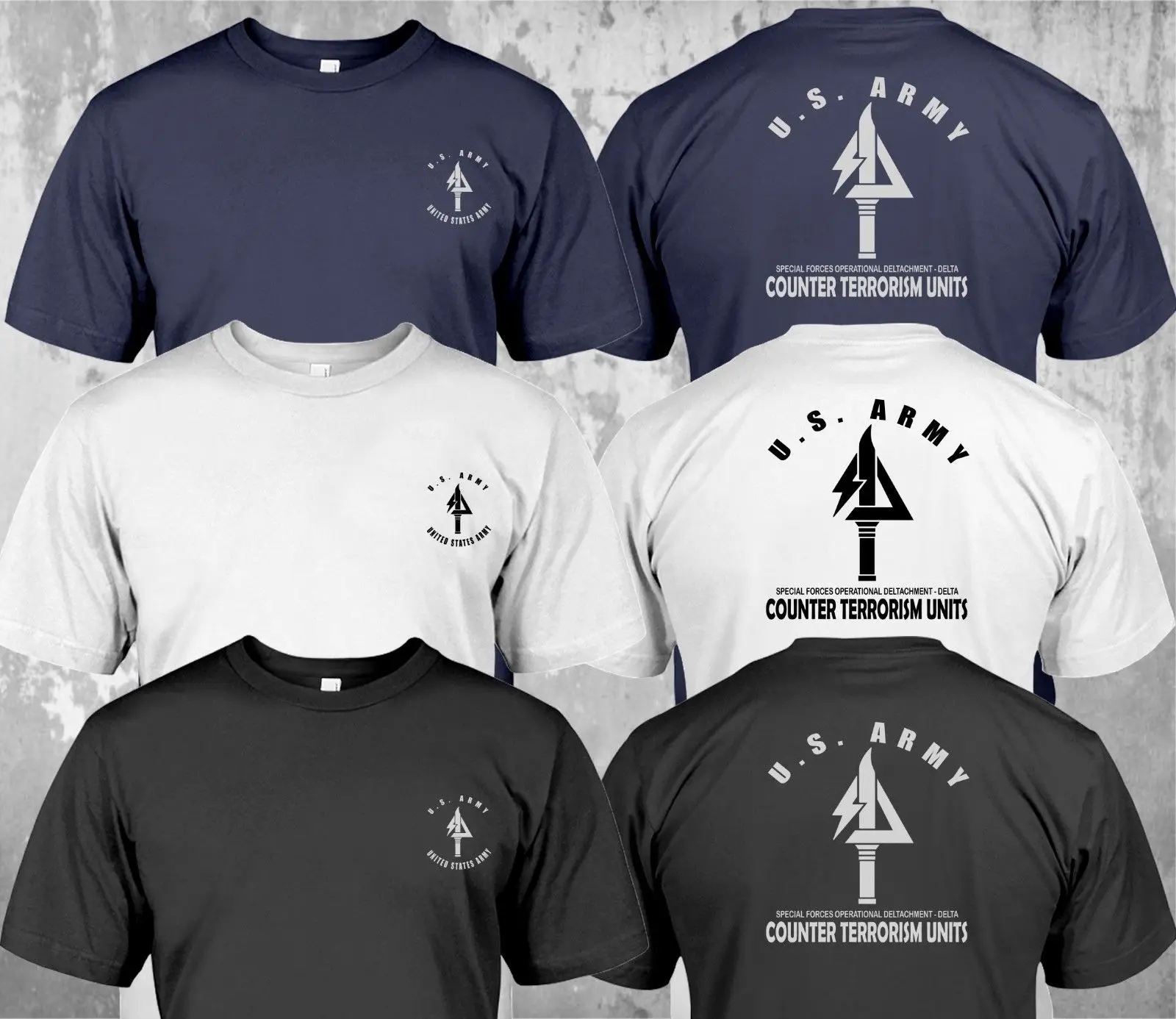 

New Delta Force US Army Special Force Navy Seals T-shirt