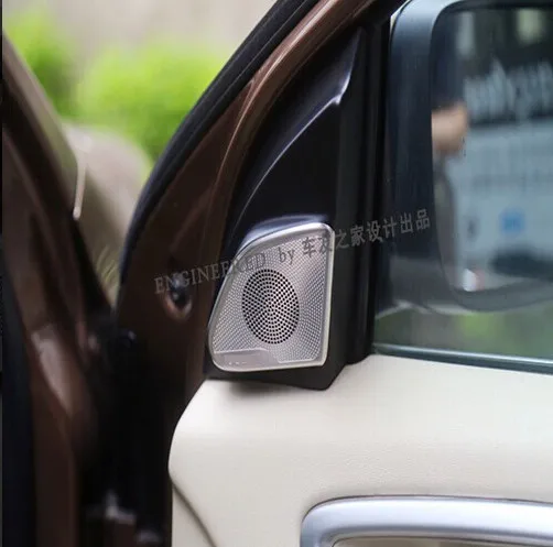 Внутренняя отделка для автомобильной двери аудиоколонки 2 шт. VOLVO XC60 2009 2015|Лепнина