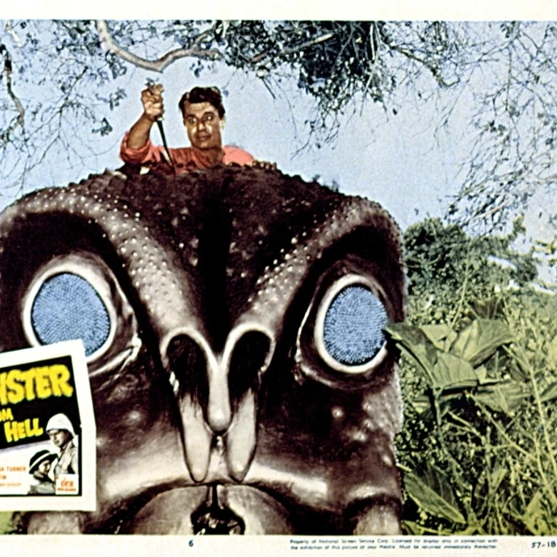 Monster From Green Hell Jim Davis 1957 Movie Poster Masterprint (14 x 11)