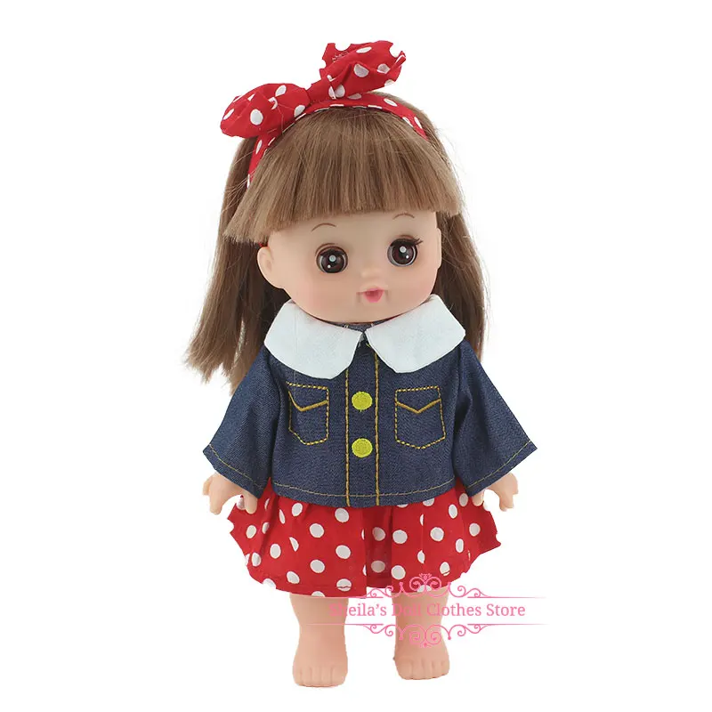 Прекрасный костюм для 25 см Mellchan Baby Doll аксессуары для одежды - Цвет: 10