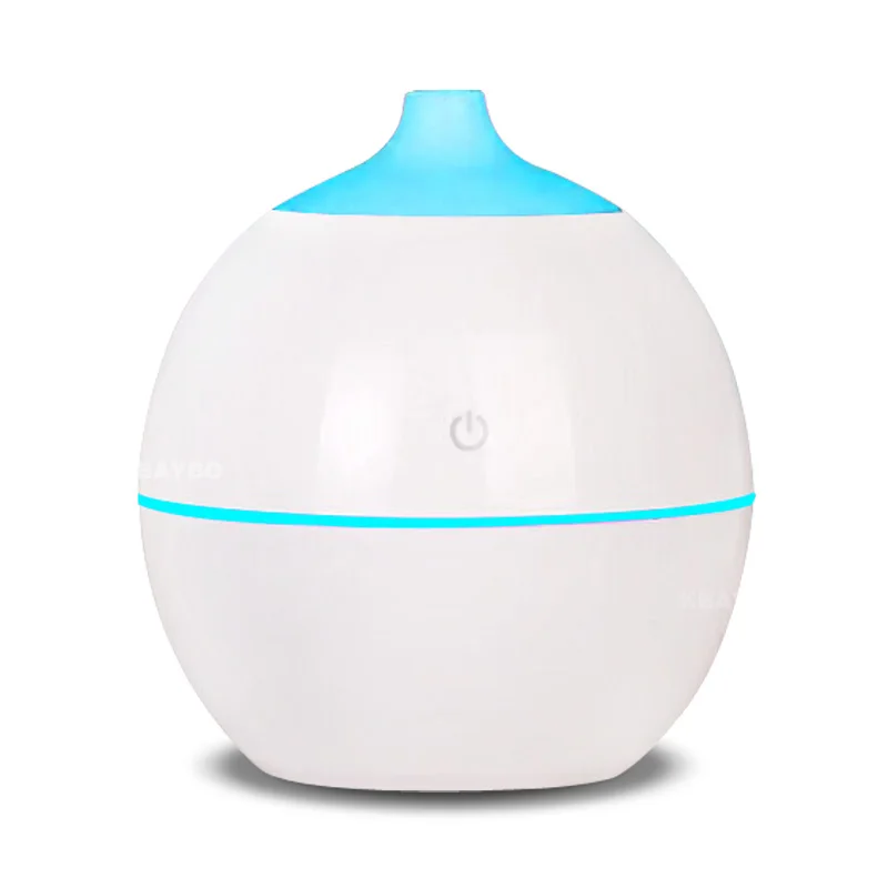 

ejoai 130ml Mini 5V USB Aroma Essential Oil Diffuser USB Ultrasonic Air Humidifier 7 Color Changing LED Lights for Office Home