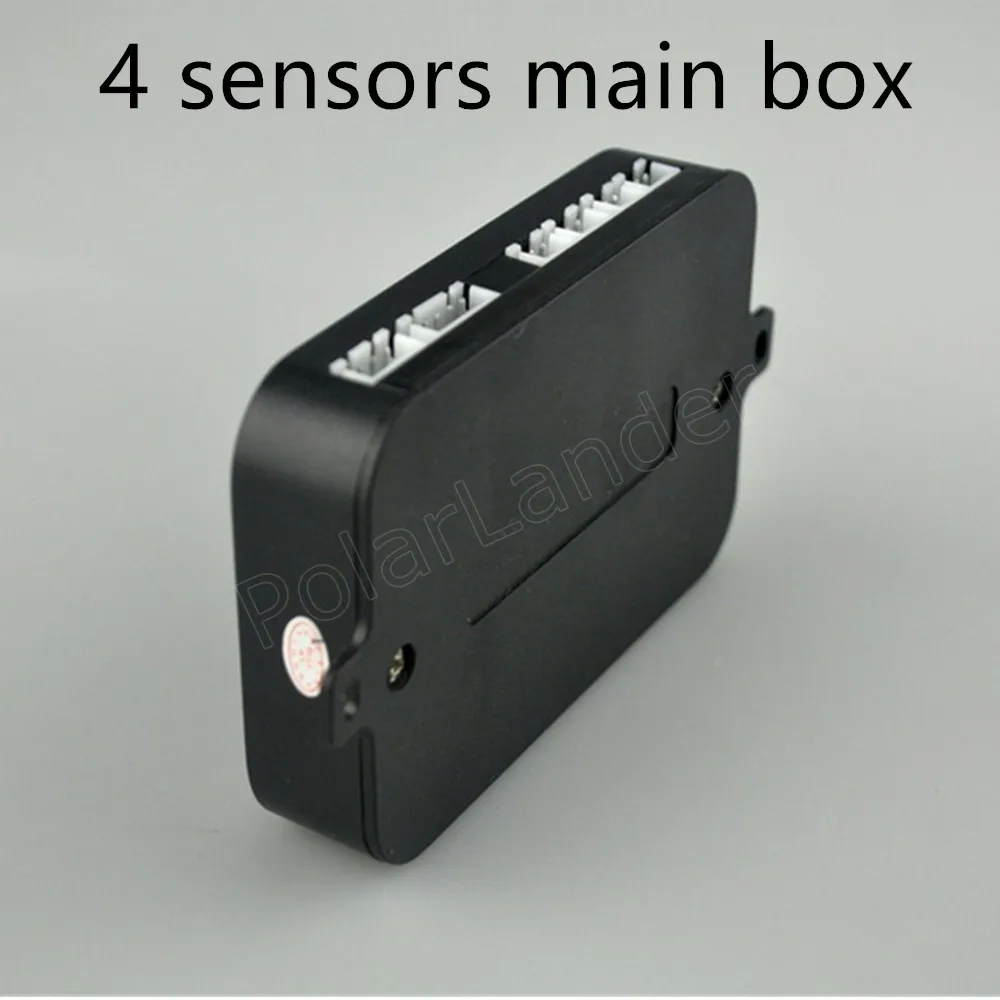 

new arrival Car Auto Parking Sensor 4 Sensors main box Reverse Backup Radar Detector System radar accessory