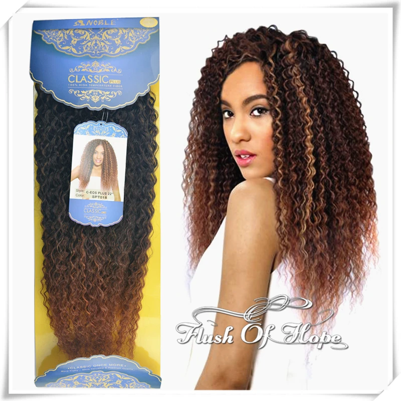 2017 New Noble Classic C Eos Plus Ombre Two Tones Colors Kinky