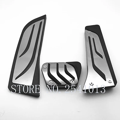 Car Footrest Fuel Gas Brake Pedal Cover Set For AT 1 3 4 Series F20 F30 F32