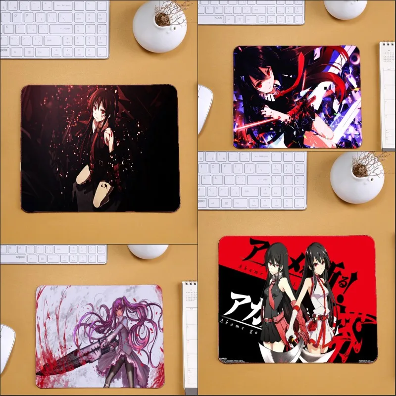 

Mairuige The Cool Anime Girls Akame Ga KILL! Japan Comic Manga Mousepad Pad To Mouse Pc Keyboard Desk Mat Small Szie 220x180