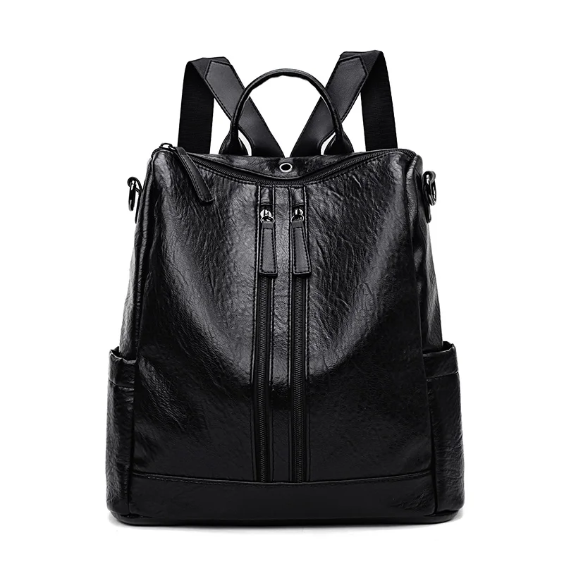 

Fashion Women Female Mochila Feminine Mochila Women Backpacks PU Leather Backpack Shoulder Bag Daypack for