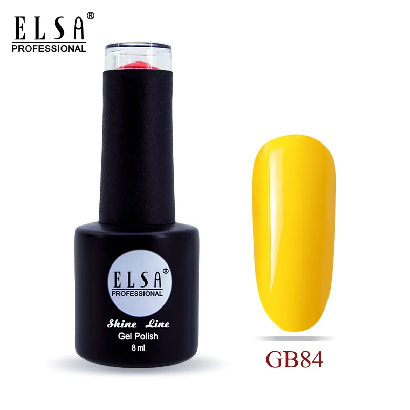 ELSA 8 мл УФ Гель-лак для ногтей Гель-лак набор для маникюра Полупостоянный Гибридный Гель-лак для ногтей - Цвет: GB84