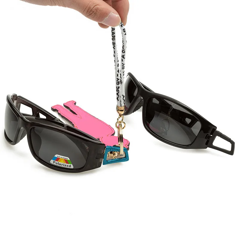 

2017 Fashion Sunglasses Men Polarized Driving Mirrors Coating Points Black Frame Eyewear Male UV400 Sun Glasses zp009
