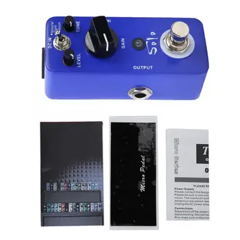 

High-gain Distortion Guitar Effect Pedal Full Metal Shell Guitar Parts