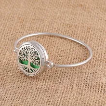 Boutique life tree pattern stainless steel aromatherapy box ladies fashion copper bracelet to send 1 pieces of felt pad SC106 natural burma bracelet a cargo bracelet ice waxy kind of violet bracelet send certificates send jewelry box