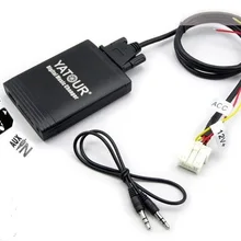 Yatour цифровой музыки чейнджер USB SD MP3 AUX интерфейса адаптера для Nissan/Infiniti автомобиля радио