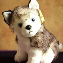 Мягкая модель животного 35 см Собака Хаски моделирование плюшевых игрушек «Щенячий патруль» кукла d8057