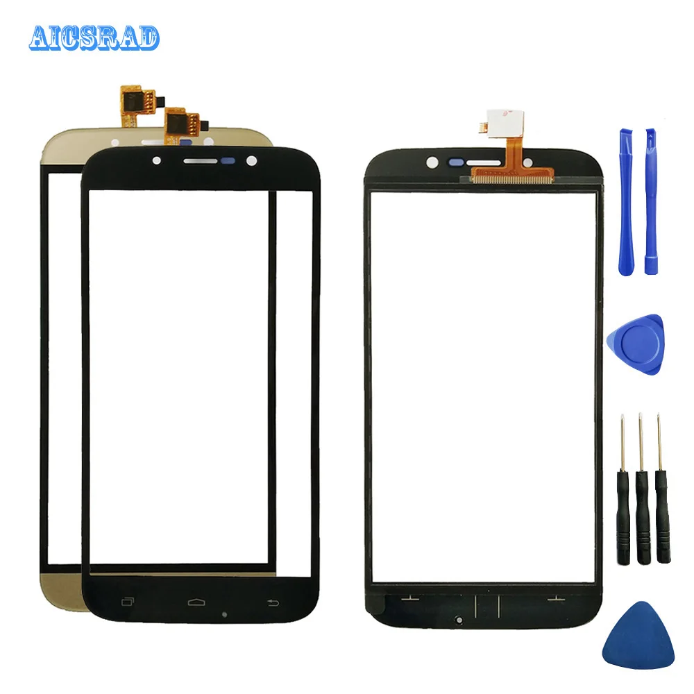 

AICSRAD front outer glass For Umi rome x Touch Panel Touch Screen Digitizer Sensor Replacement romex + Tools