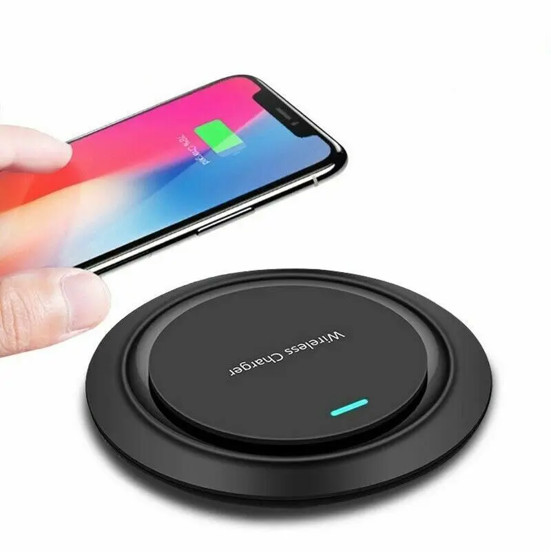 

USA Wireless Fast Charger Dock Charging Pad For iPhone 8 8Plus SE X XS XR XS Max