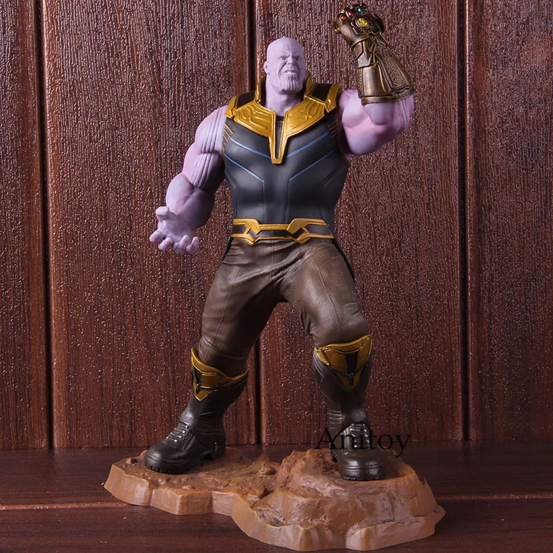 

Marvel Avengers Infinity War Thanos Artfx+ Statue 1/10 Scale Pre-pained Thanos Avengers Endgame Figure Collectible Model Toy