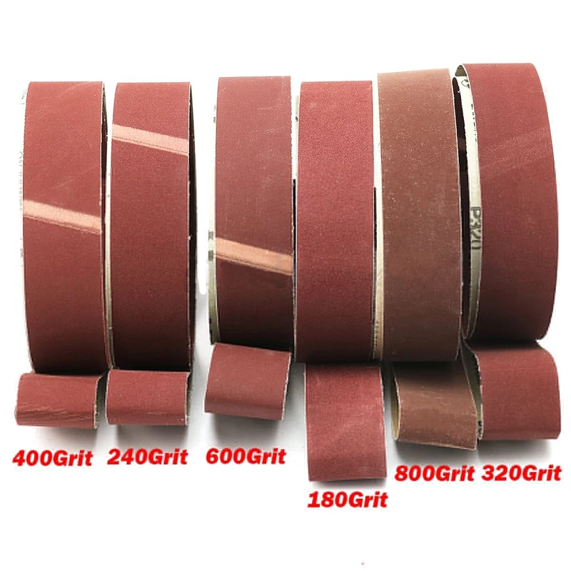 6 шт 2 &quotX 72&quot шлифовальные 180/240/320/400/600/800 Грит ассортимент для древесины