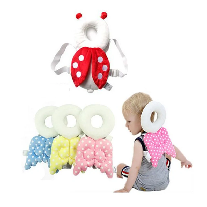 

Baby Infant Toddler Newborn Head Back Protector Safety Pad Harness Headgear Cartoon Baby Head Protection Soft Comfortable Pad
