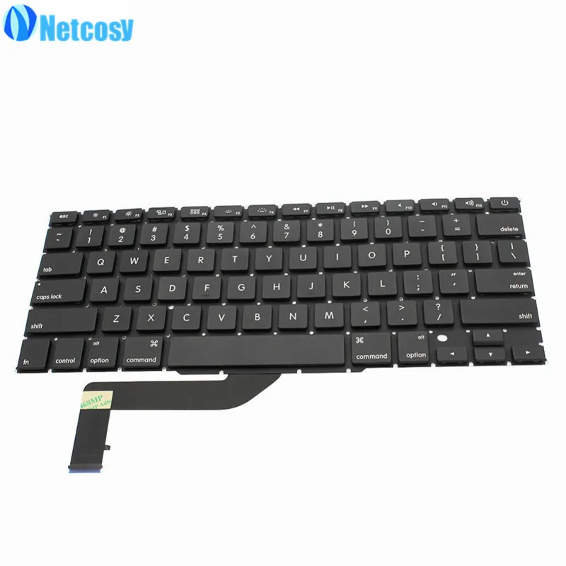 

Netcosy A1398 New US Replacement keyboard for Macbook Pro 15" Retina A1398 Keyboard 2012 2013 2014 2015 US laptop keyboard