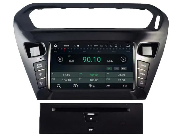 Clearance Android 8.0 CAR Audio DVD player FOR PEUGEOT 301 (2012) gps Multimedia head device unit receiver BT WIFI 2