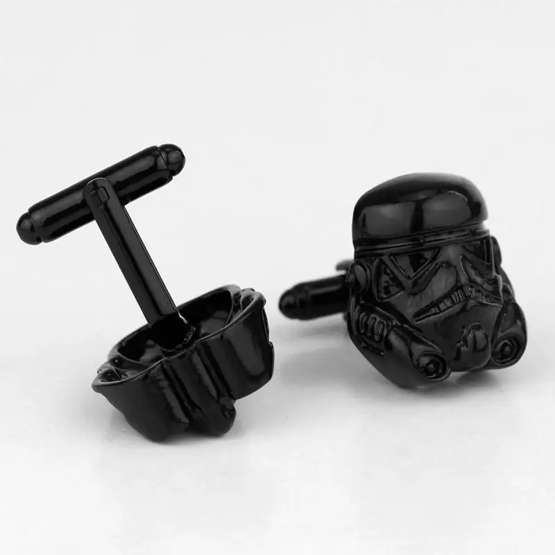 

Star Wars Imperial Stormtrooper Empire Mask Silver Plated Cuff Links