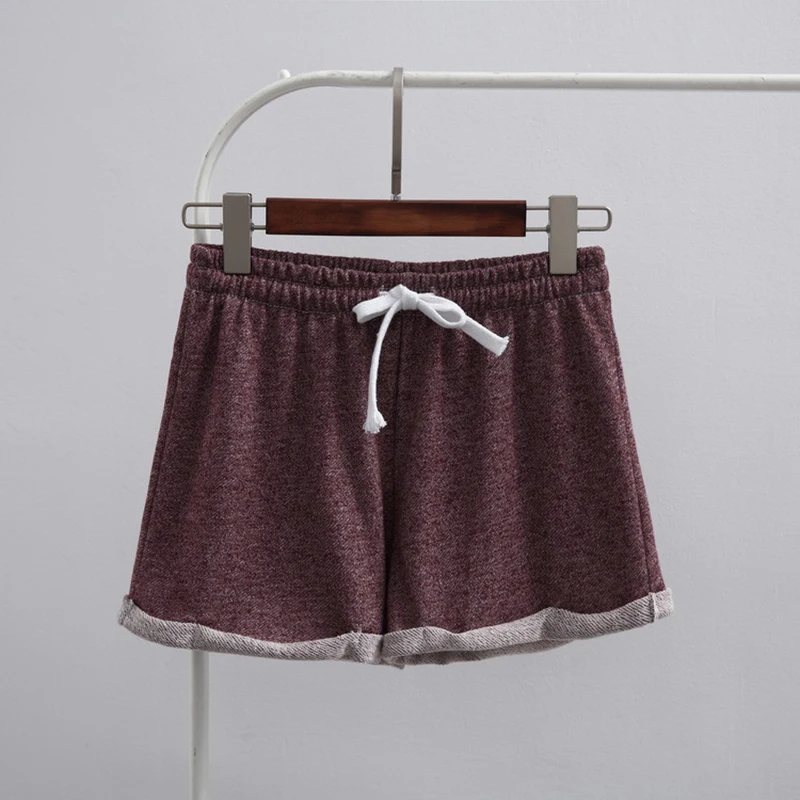 BZEL новые хлопковые Пижамные шорты для девочек, женские свободные короткие штаны, повседневные спортивные шорты, женские пижамные штаны большого размера