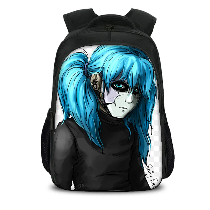 Sally Face аксессуары harajuku рюкзак веселый аниме Kpop Idol mochilas хип хоп Подростковая