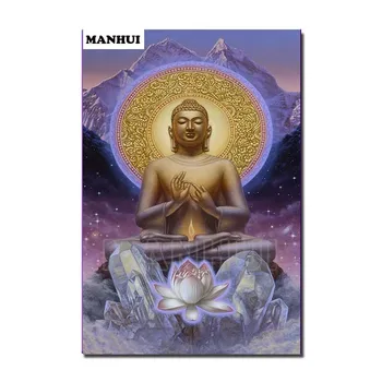 

Diy full round/square Diamond Embroidery Buddha painting 5D Diamond Painting Cross Stitch Home Decor t 310