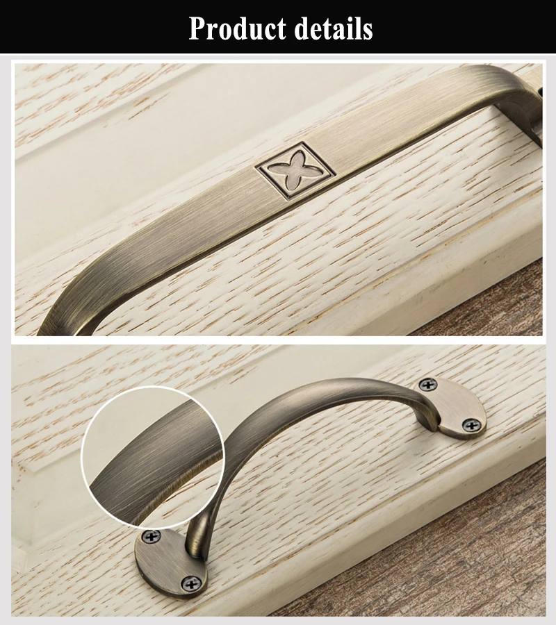 Античные металлические дверные ручки бронзовые для выдвижных шкафчиков, современные ручки для кухонного шкафа и ручки для мебели, фурнитура