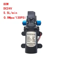 DC 24V 5.5L/Min 0.9MPa 130 PSI Diaphragm High Pressure Self Priming Water Pump Micro Pumps Vacuum Pump With pressure switch DC 24V 5.5L/Min 0.9MPa 130 PSI Diaphragm High Pressure Self Priming Water Pump Micro Pumps Vacuum Pump With pressure switch