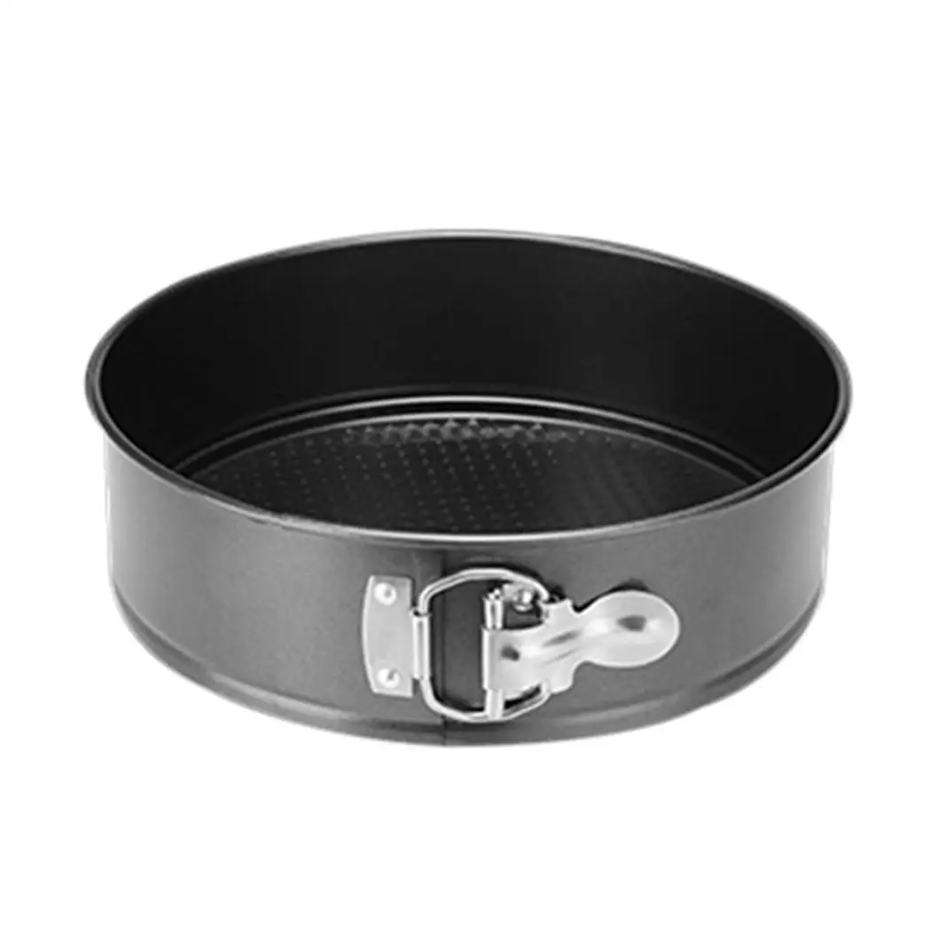 

Round Removable Bottom Non-stick Baking Tray Cake Black Baking Kitchen, Shop Tool