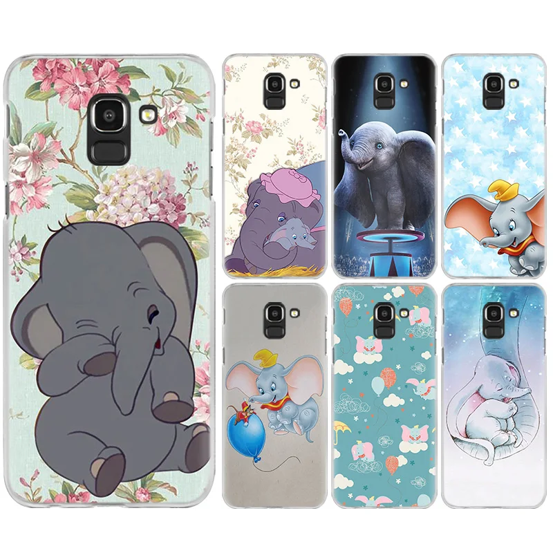 

Animation Dumbo Case Cover for Samsung Galaxy S10 S10e 5G S9 S8 S7 S6 Edge Plus M40 M30 A40S M20 M10 Note 8 9