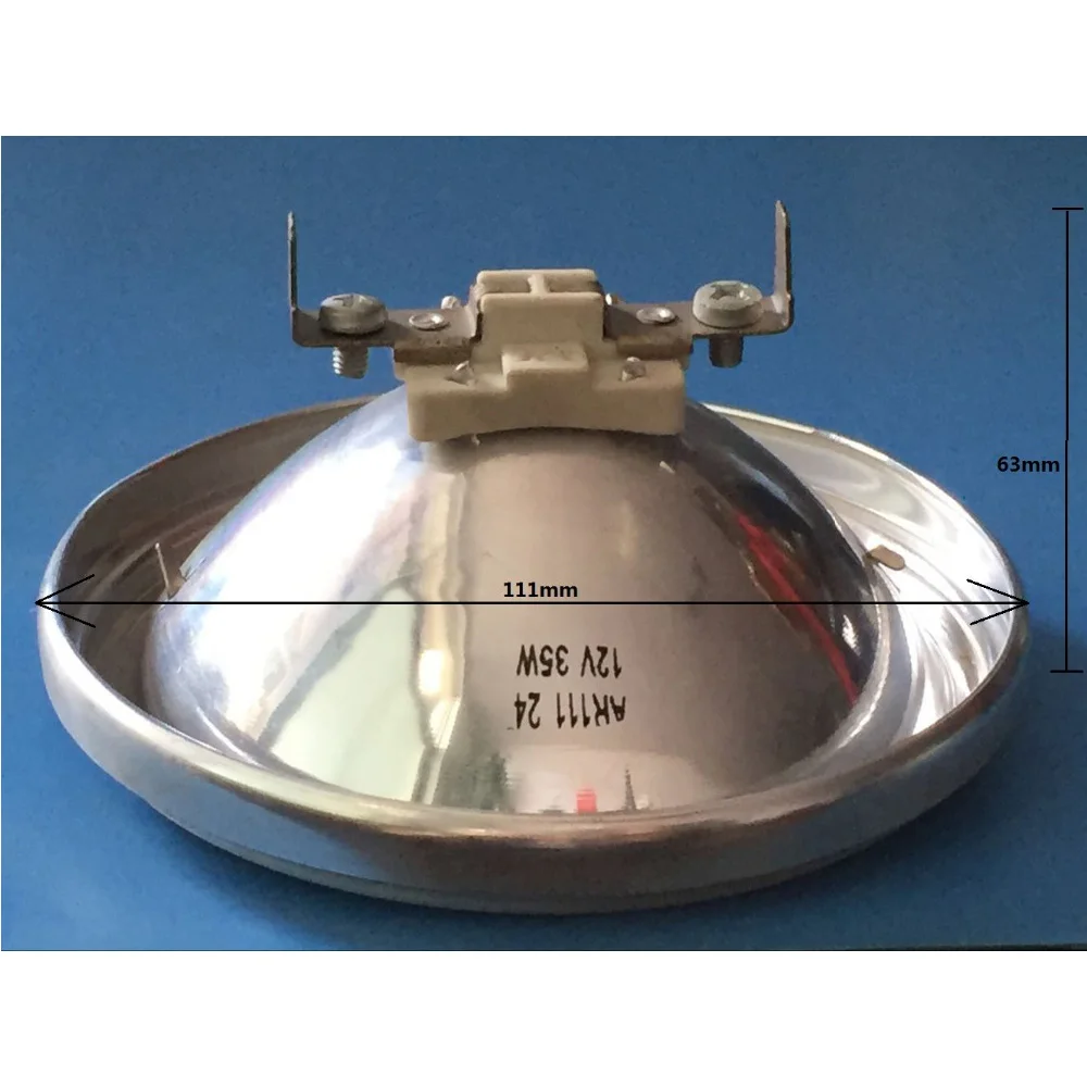 HoneyFly 3 шт. Новое поступление высокого качества AR111 G53 12 в 35 Вт 50 Вт 75 Вт для галогенных лампочек алюминиевый теплый белый