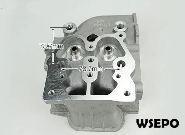 

Chongqing Quality! Cylinder Head Comp for 188FA 11HP Air Cooled 04 Stroke Diesel Engine,6KW~7KW Generator Parts