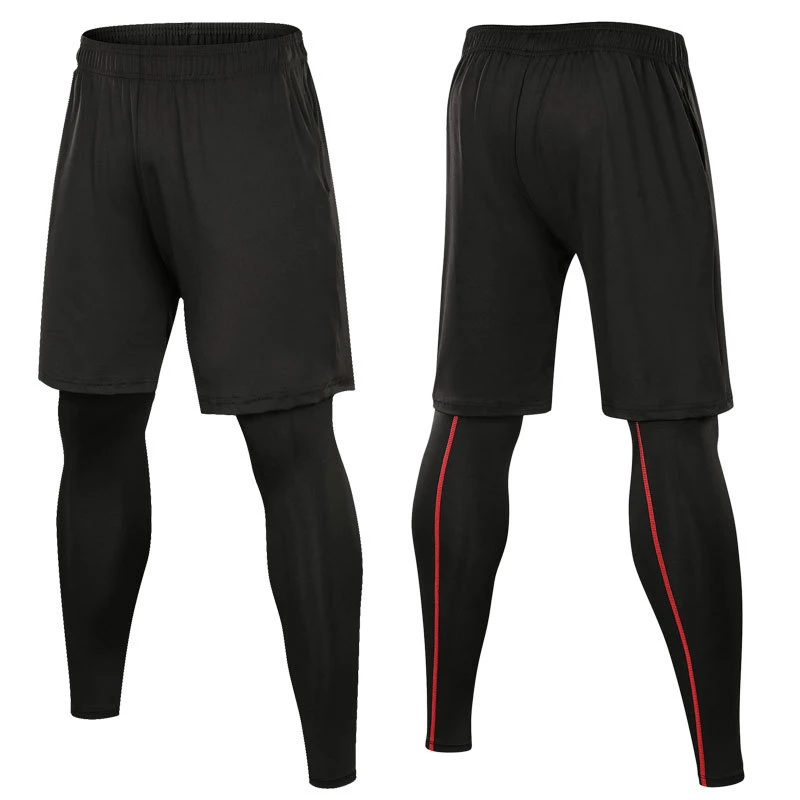 Running Pants for Men Training Professional Gym Shorts + Legging
