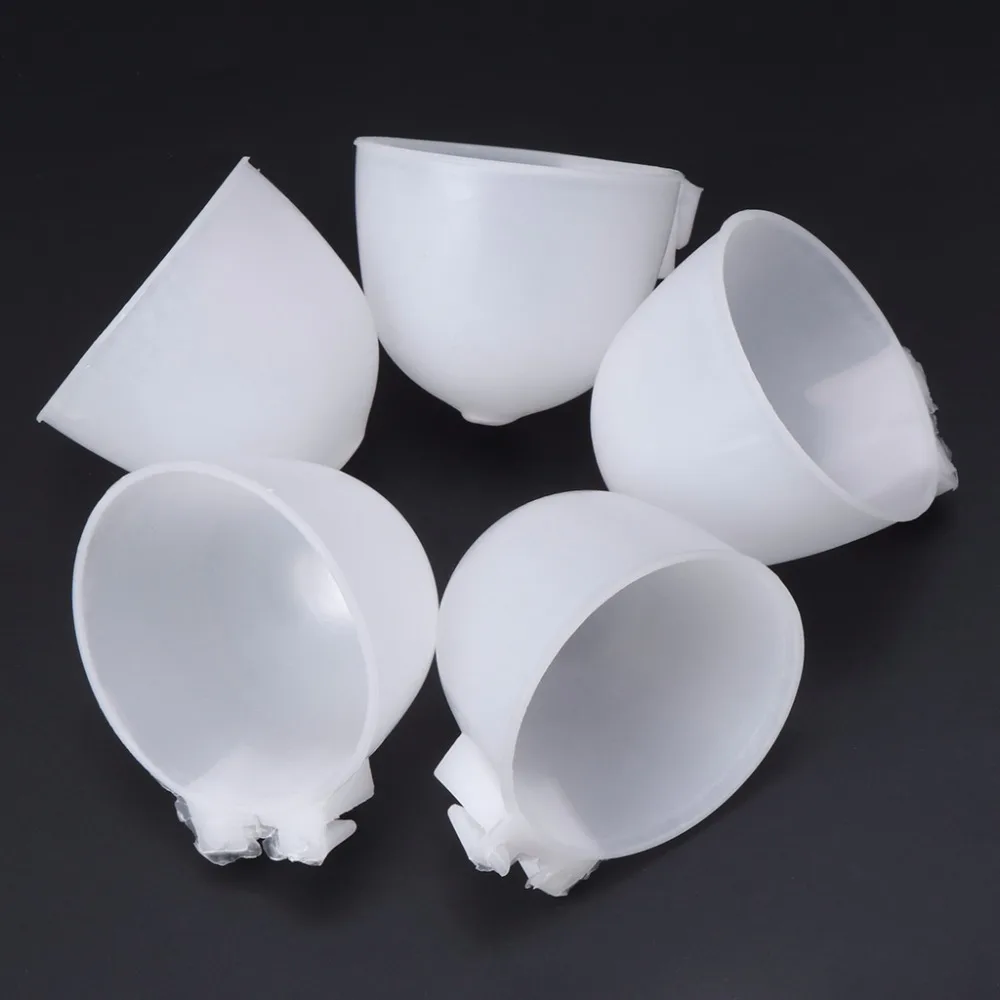 

5pcs Bird Parrot Hamster Feeder Round bottom Feeding Bowl Hanging Water Drinking Food Cup Bird Feeding Tools C42