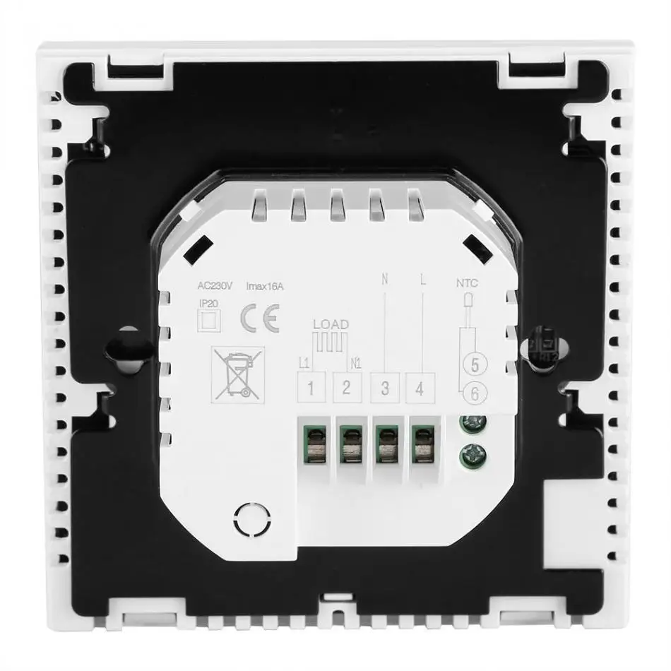 Автоматическая калибровка Программируемый беспроводной WiFi нагрев термостат