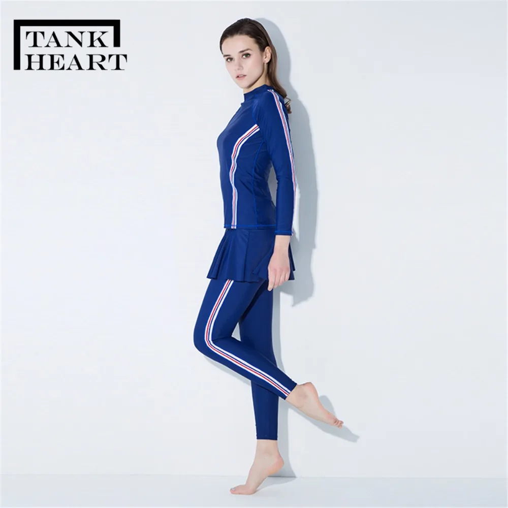 Танкини в виде сердца набор Rashguard для женщин лайкра женский купальник серфинга
