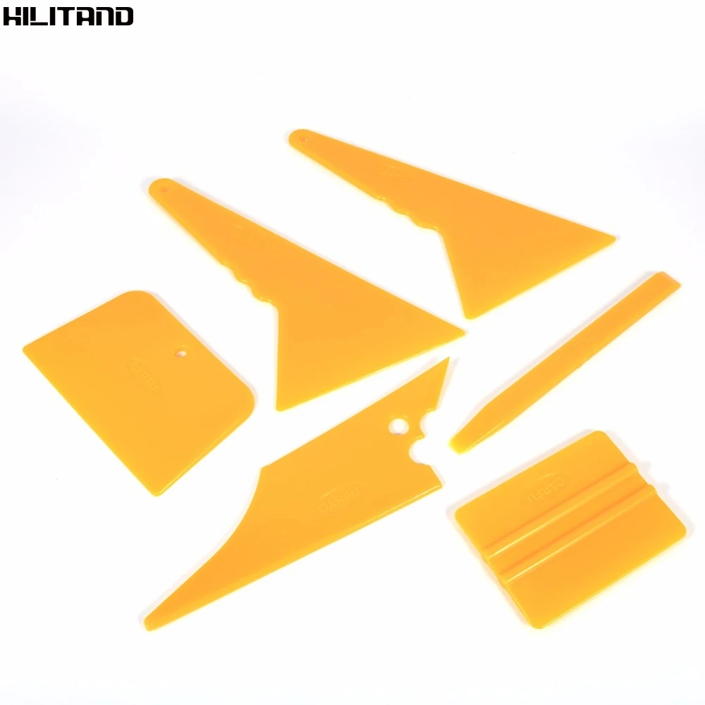 

6pcs/set Car Window Scraper Wrap Tint Vinyl Film Tinting Tools Kit for Auto Film Tinting Application Installation