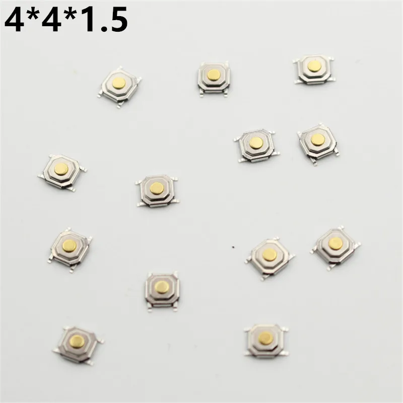 

FLYBETTTER 4*4*1.5MM Tactile Push Button Switch Remote Key Button Microswitch For Nissan Sunny For Hyundai Elantra G134